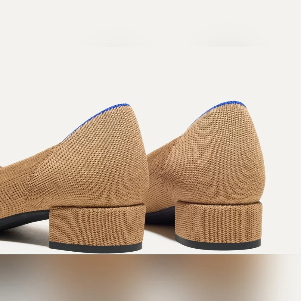 NEW ROTHY'S The High Point Heel, Wren Captoe Size 10.5 - Picture 5 of 11